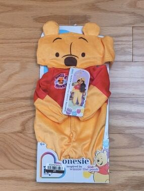 Disney ILY4EVER Winnie The Pooh Onesie For 18" Doll NWT